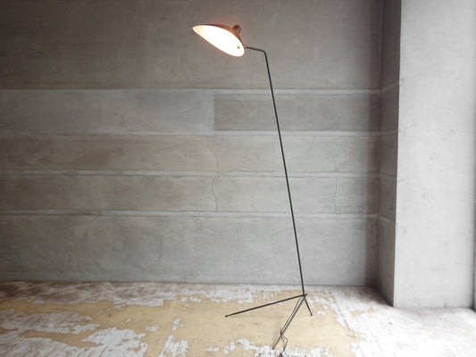 イデー IDEE ランパデール アン ルミエール LAMPADAIRE 1 LUMIERE セルジュ ムーユ Serge Mouille デザイン 1灯タイプ ブラック ♪