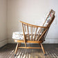 アーコール Ercol ウィンザー ソファ WINDSOR SOFA  80's ビンテージ ビーチ材 No.203 ラウンジチェア ◎