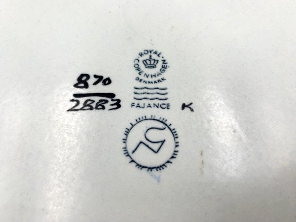 ロイヤルコペンハーゲン Royal Copenhagen バッカ Baca スクエアトレイ プレート ニルス・トーソン デンマーク 北欧食器 ◎