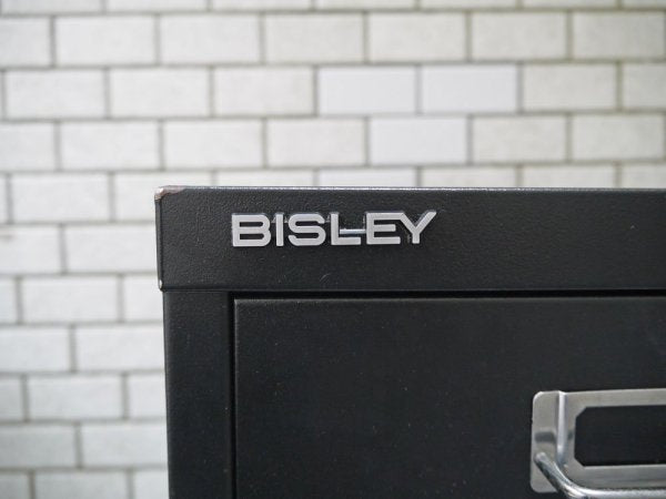 ビスレー BISLEY ベーシック BASICシリーズ 29/6 A4 デスクキャビネット ブラック セミマット 抽斗6杯 オフィス家具 英国 A ■
