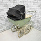 シルバークロス Silver cloth ストローラー Stroller ベビーカー 乳母車 ワゴン シャビーシック 店舗什器 UKビンテージ Vintage 英国アンティーク ●