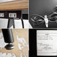 ジャーナルスタンダードファニチャー journal standard Furniture コンパスレッグデスク W120 ブラック コンセント付 ASKUL取扱 定価￥16,390- ♪