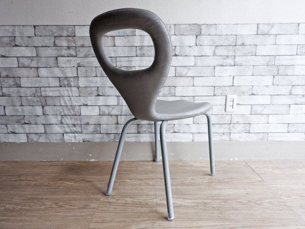 モローゾ Moroso テレビチェア TV CHAIR テレビチェア マーク・ニューソン Marc Newson スタッキングチェア グレー イタリア A ●