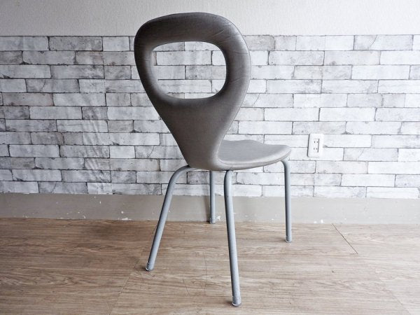 モローゾ Moroso テレビチェア TV CHAIR テレビチェア マーク・ニューソン Marc Newson スタッキングチェア グレー イタリア B ●