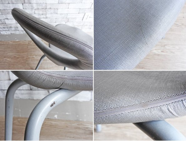 モローゾ Moroso テレビチェア TV CHAIR テレビチェア マーク・ニューソン Marc Newson スタッキングチェア グレー イタリア B ●