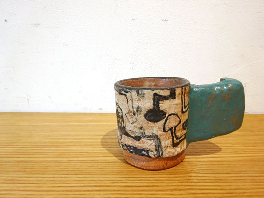 キム・ホノ KIMHONO マグカップ Mug 現代作家 陶器 陶芸 B ★