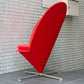 ヴィトラ vitra ハートコーンチェア Heart Cone Chair レッド ヴェルナー・パントン Verner Panton 名作椅子 ■