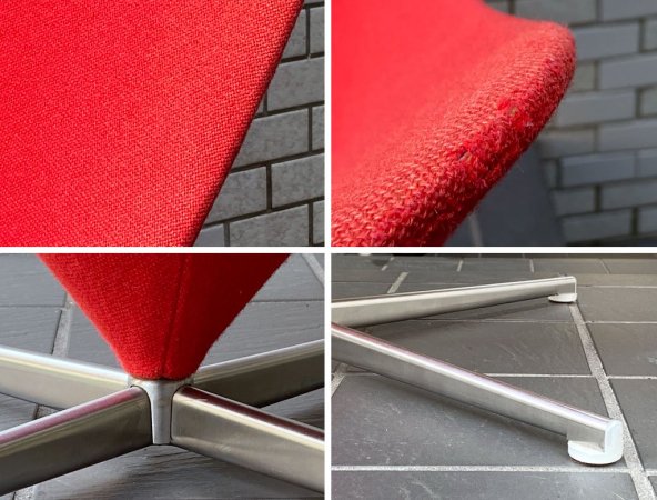 ヴィトラ vitra ハートコーンチェア Heart Cone Chair レッド ヴェルナー・パントン Verner Panton 名作椅子 ■