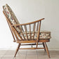 アーコール Ercol ウィンザー ソファ 1P WINDSOR SOFA No.203 ビーチ材 ラウンジチェア UKビンテージ 80's Vintage 英国家具 ◇