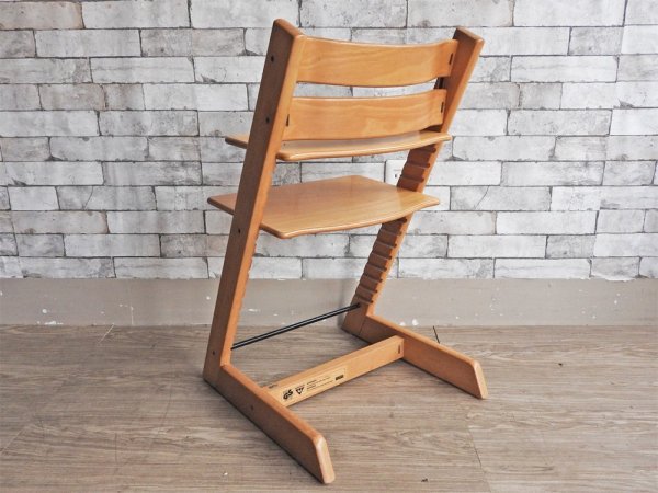 ストッケ STOKKE トリップトラップ TRIPP TRAPP 旧型 ベビーチェア キッズチェア ナチュラル ノルウェー 北欧家具 ●