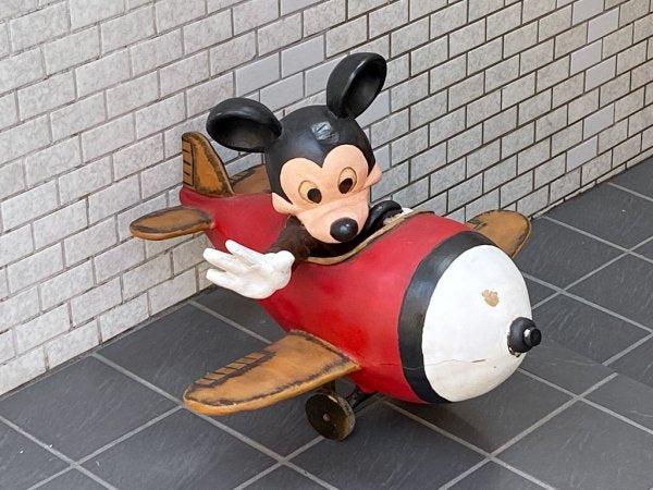 USビンテージ US Vintage ディズニー ミッキーマウス Disney Mickey Mouse ディズニーストア ディスプレイフィギュア 非売品 ■