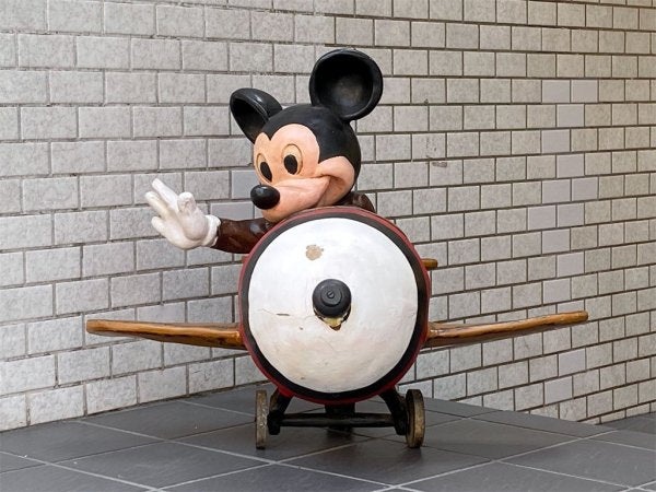 USビンテージ US Vintage ディズニー ミッキーマウス Disney Mickey Mouse ディズニーストア ディスプレイフィギュア 非売品 ■