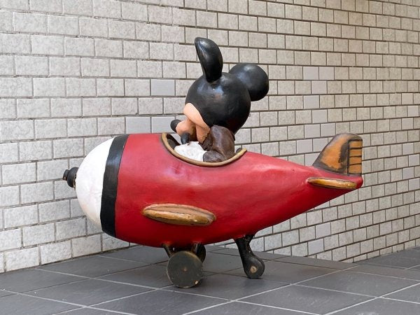 USビンテージ US Vintage ディズニー ミッキーマウス Disney Mickey Mouse ディズニーストア ディスプレイフィギュア 非売品 ■