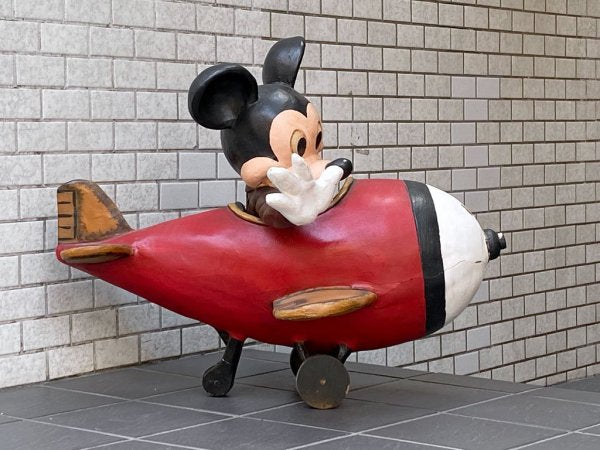 USビンテージ US Vintage ディズニー ミッキーマウス Disney Mickey Mouse ディズニーストア ディスプレイフィギュア 非売品 ■