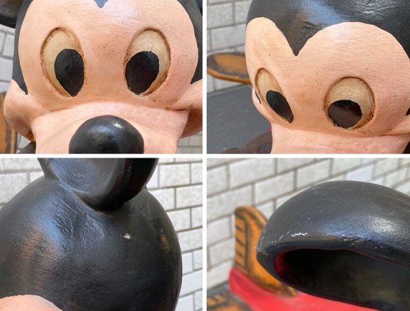 USビンテージ US Vintage ディズニー ミッキーマウス Disney Mickey Mouse ディズニーストア ディスプレイフィギュア 非売品 ■