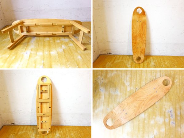 アレキサンダーリーチャン×ペレグリンファニチャー AlexanderLeeChang×Peregrine Funiture スケートテーブル skttable ★