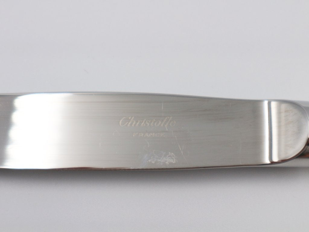 クリストフル Christofle オセアナ ディナー カトラリー セット スプーン フォーク ナイフ 参考価格4.6万円 B ◎