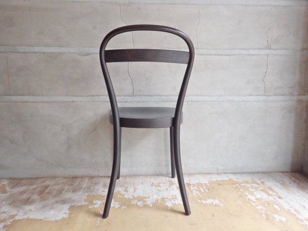 無印良品 MUJI トーネット THONET No.14 ブナ材曲げ木チェア ダイニングチェア 板座 ブラウン ドイツ製 ♪