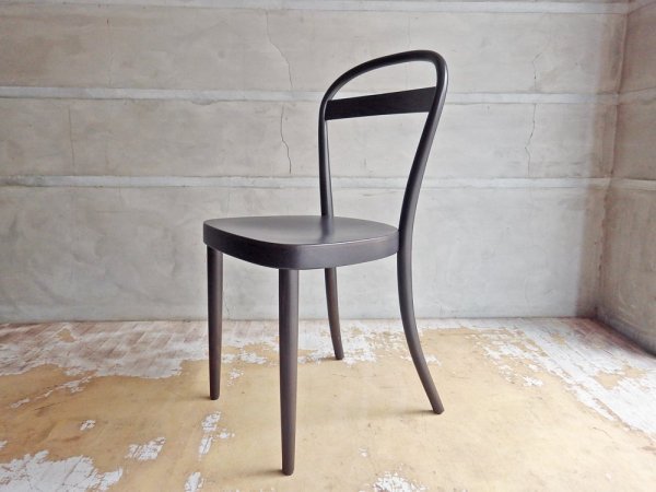 無印良品 MUJI トーネット THONET No.14 ブナ材曲げ木チェア ダイニングチェア 板座 ブラウン ドイツ製 ♪