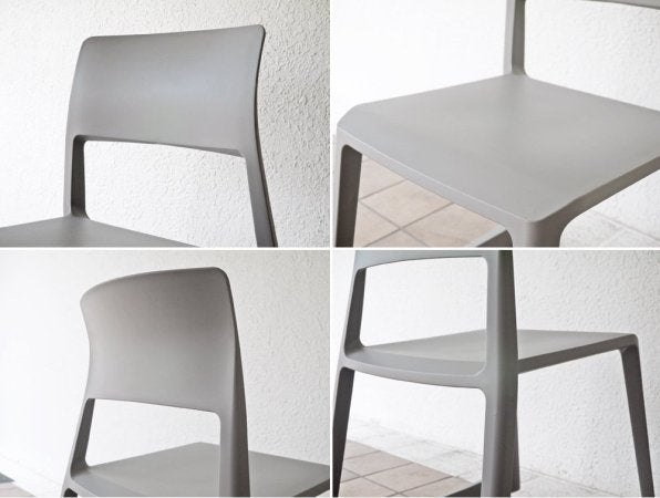 ヴィトラ Vitra ティプトン Tip Ton チェア デスクチェア ダイニングチェア スタッキングチェア バサルト basalt チルト機能 定価:\33,000- A ◇