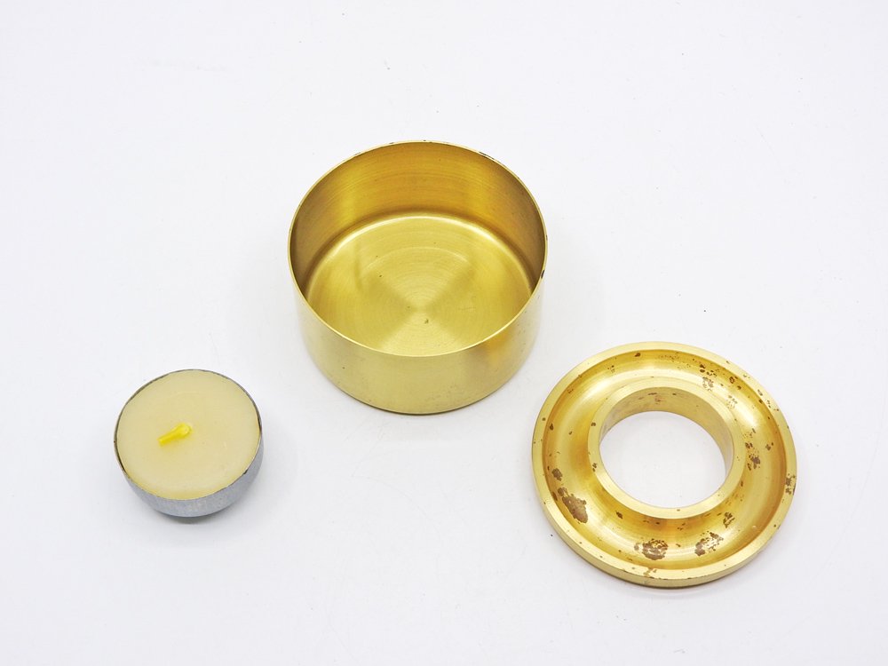 アディションスタジオ ADDITION STUDIO オイルバーナー ASTEROID OIL BURNER オイルディフューザー アロマ キャンドル 真鍮 箱付 オーストラリア ●