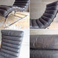 ハロ HALO ビルバオ デイベッド BILBAO DAYBED シェーズロング レザー 本革 OLD SADDLE BLACK ビンテージ加工 ブラック 定価約220,000円 ♪