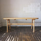 ケユカ KEYUKA ヨナス アルダー無垢材 ベンチ ナチュラルウッド  ◎