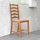 フランスビンテージ French Vintage ラダーバックチェア ladder back chair ダイニングチェア ラッシ編み ラッシシート A ■