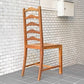フランスビンテージ French Vintage ラダーバックチェア ladder back chair ダイニングチェア ラッシ編み ラッシシート A ■