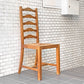フランスビンテージ French Vintage ラダーバックチェア ladder back chair ダイニングチェア ラッシ編み ラッシシート B ■