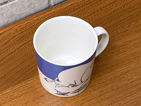 アラビア ARABIA フィンランド ムーミン マグ カップ ムーミントロールオンアイス Moomintroll on ice 廃盤モデル 北欧食器 ■