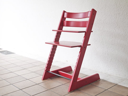 ストッケ STOKKE トリップトラップ TRIPP TRAPP レッド ベビーチェア 新型 北欧 ノルウェー ◇