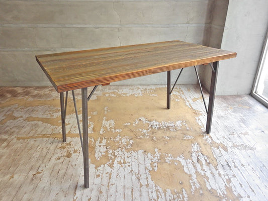 ジャーナルスタンダードファニチャー journal standard Furniture シノン ダイニングテーブル CHINON DINING TABLE S 杉古材 廃番 ♪