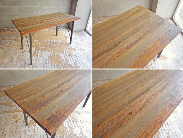 ジャーナルスタンダードファニチャー journal standard Furniture シノン ダイニングテーブル CHINON DINING TABLE S 杉古材 廃番 ♪