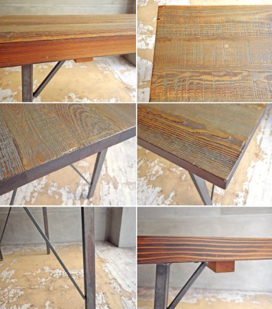 ジャーナルスタンダードファニチャー journal standard Furniture シノン ダイニングテーブル CHINON DINING TABLE S 杉古材 廃番 ♪