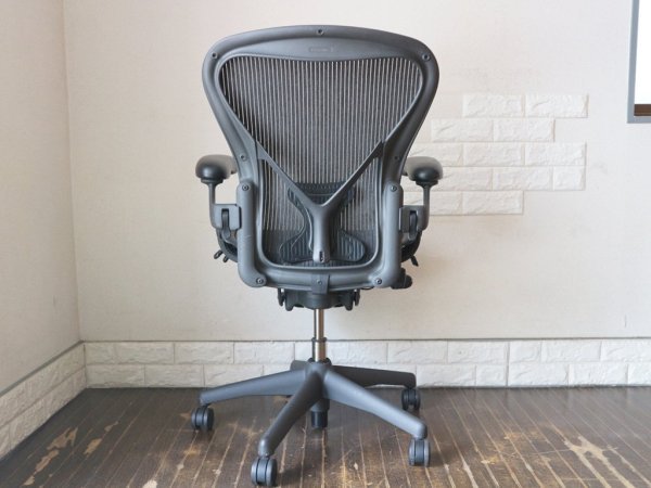 ハーマンミラー Herman Miller アーロンチェア Aeron Chair Bサイズ ポスチャーフィット フル装備 デスクチェア  オフィス ◎