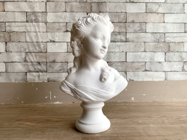 薔薇の少女 胸像 Plaster statue 石膏像 ジュゼッペ・ベッシ Giuseppe Bessi デッサン 絵画用品 ディスプレイ オブジェ ●