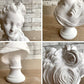 薔薇の少女 胸像 Plaster statue 石膏像 ジュゼッペ・ベッシ Giuseppe Bessi デッサン 絵画用品 ディスプレイ オブジェ ●