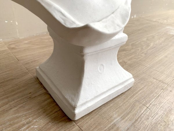 フレンチ胸像 Plaster statue 石膏像 ダニエル・チェスター・フレンチ デッサン 絵画用品 ディスプレイ オブジェ ●