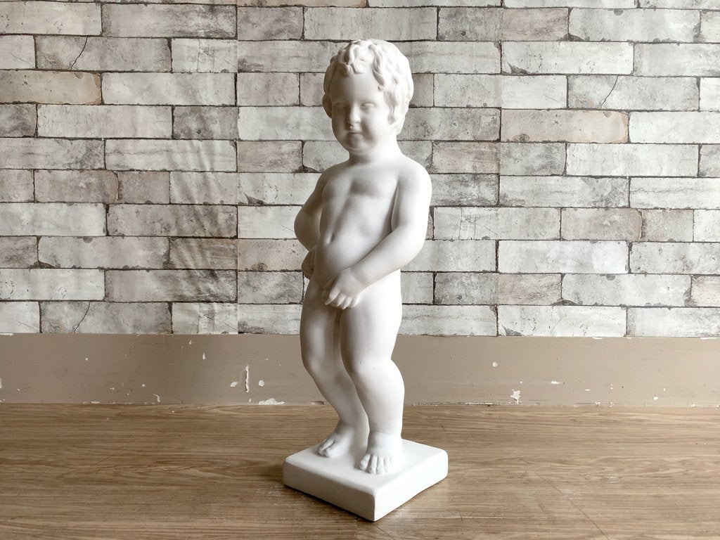 小便小僧 Manneken Pis 全身 Plaster statue 石膏像 ジェローム・デュケノア Jerôme Duquesnoy　デッサン 絵画用品 ディスプレイ オブジェ ●