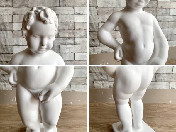 小便小僧 Manneken Pis 全身 Plaster statue 石膏像 ジェローム・デュケノア Jerôme Duquesnoy　デッサン 絵画用品 ディスプレイ オブジェ ●