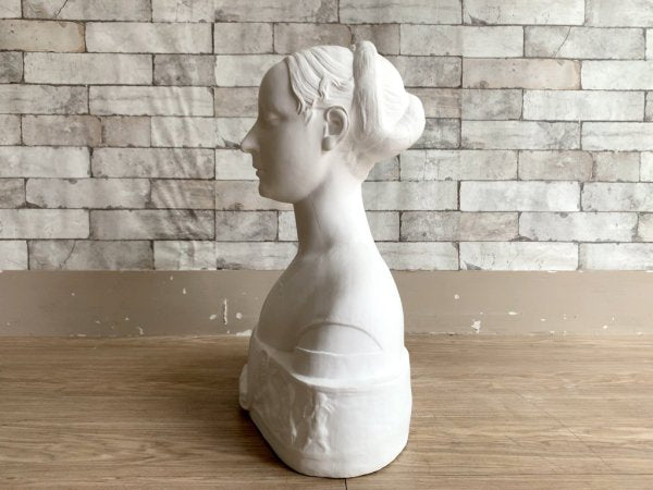 マリア・スフォルツ 胸像 Plaster statue 石膏像 フランチェスコ・ローラナ デッサン 絵画用品 ディスプレイ オブジェ ●