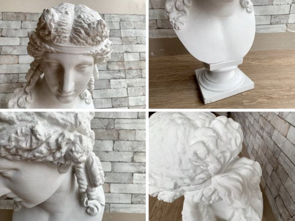 アリアス 胸像 Plaster statue 石膏像  デッサン 絵画用品 ディスプレイ オブジェ ●