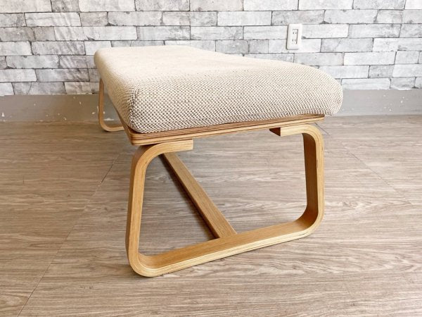 無印良品 MUJI リビングでもダイニングでもつかえる ベンチ オーク材 カバーリング仕様 定価19,900円 ●