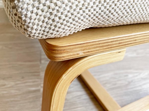 無印良品 MUJI リビングでもダイニングでもつかえる ベンチ オーク材 カバーリング仕様 定価19,900円 ●