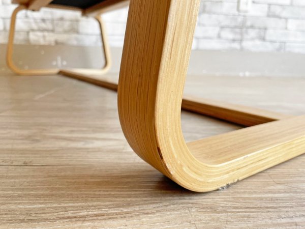 無印良品 MUJI リビングでもダイニングでもつかえる ベンチ オーク材 カバーリング仕様 定価19,900円 ●