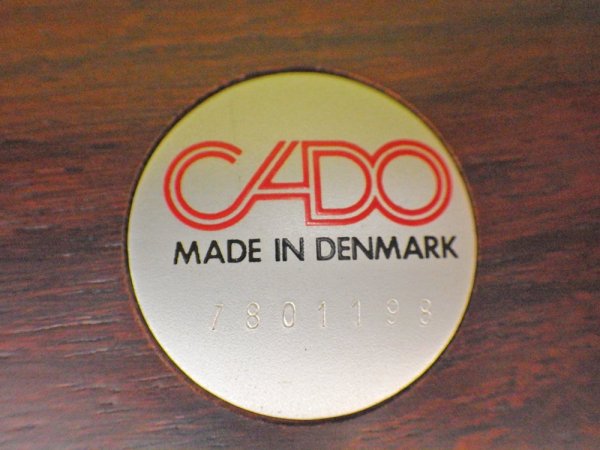 カド CADO No.209 ディプロマットチェア Diplomat Chair ラウンジチェア ローズウッド材 フィン・ユール Finn Juhl デンマーク 北欧ビンテージ ♪