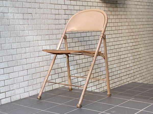 USビンテージ US Vintage アメリカンシーティングカンパニー AMERICAN SEATING COMPANY フォールディングチェア 1920-1940's B ■