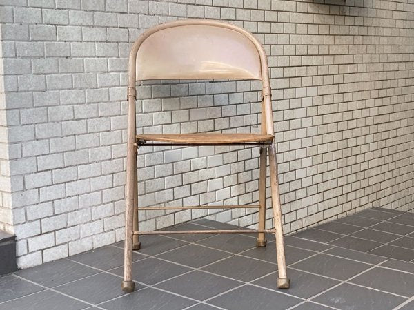 USビンテージ US Vintage アメリカンシーティングカンパニー AMERICAN SEATING COMPANY フォールディングチェア 1920-1940's B ■