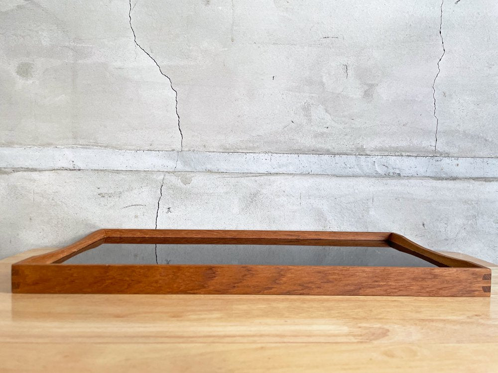 アーキテクトメイド ARCHITECTMADE ターニングトレー Turning Tray 1 W45cm フィン・ユール Finn Juhl チーク材 ホワイト × ブラック 未使用品 ♪